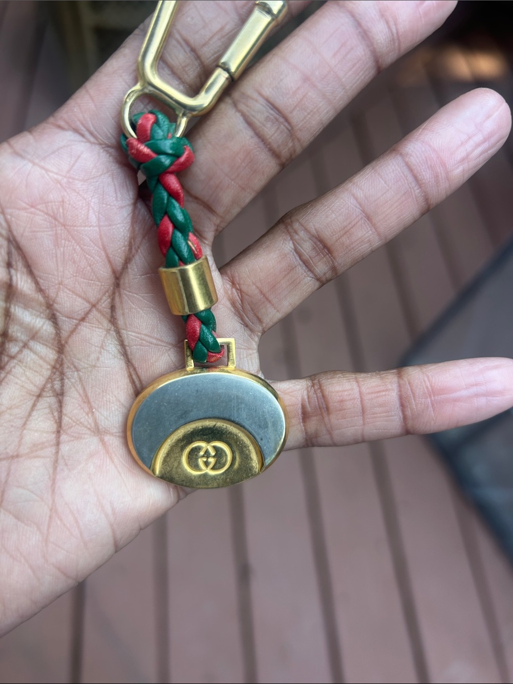 Gucci gold and silver hardware bag charm🥳🥳❌❌